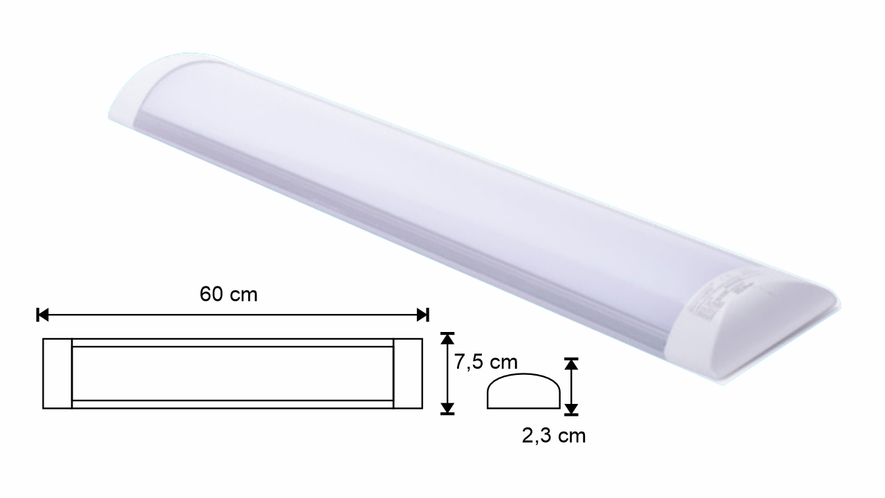 Antipolvo policarbonato 60cms